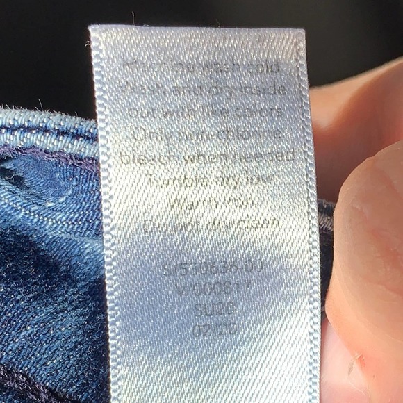 Athleta Sz 2 Skinny Jeans Sculptek Ultra Skinny True Blue Denim Stretch - Picture 8 of 11